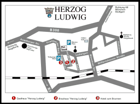 Herzog Ludwig im Herzen Friedbergs in der Bauernbräustraße